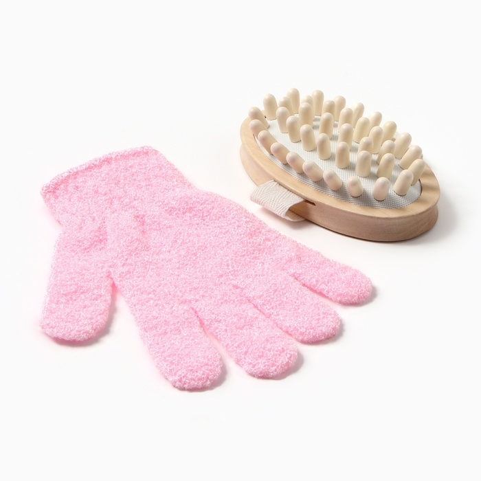 Подарочный набор Этель "Весёлая компания" полотенце 30х60см и аксс (5 предм.)