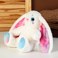 Мягкая игрушка &laquo;Мой зайка&raquo;, цветные ушки, 25 см