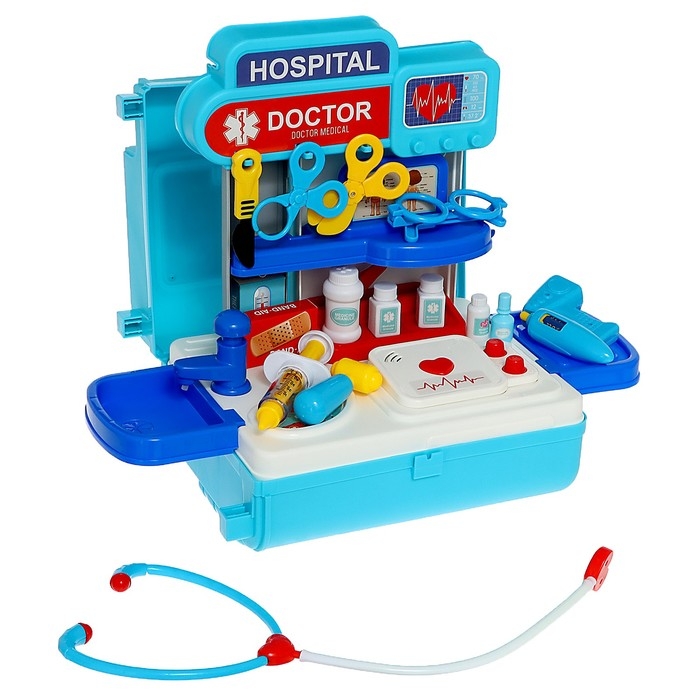 Игровой набор &laquo;Доктор&raquo; в чемоданчике, с аксессуарами