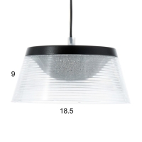 Светильник BayerLux "Дзета" LED 24Вт 3000-6000К черный 18,5х18,5х9 см Светильник BayerLux "Дзета" LED 24Вт 3000-6000К черный 18,5х18,5х9 см