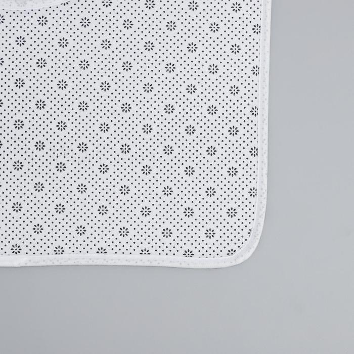 Набор ковриков для ванной и туалета Доляна &laquo;Плитка&raquo;, 2 шт: 50&times;80, 40&times;50 см, цвет коричневый