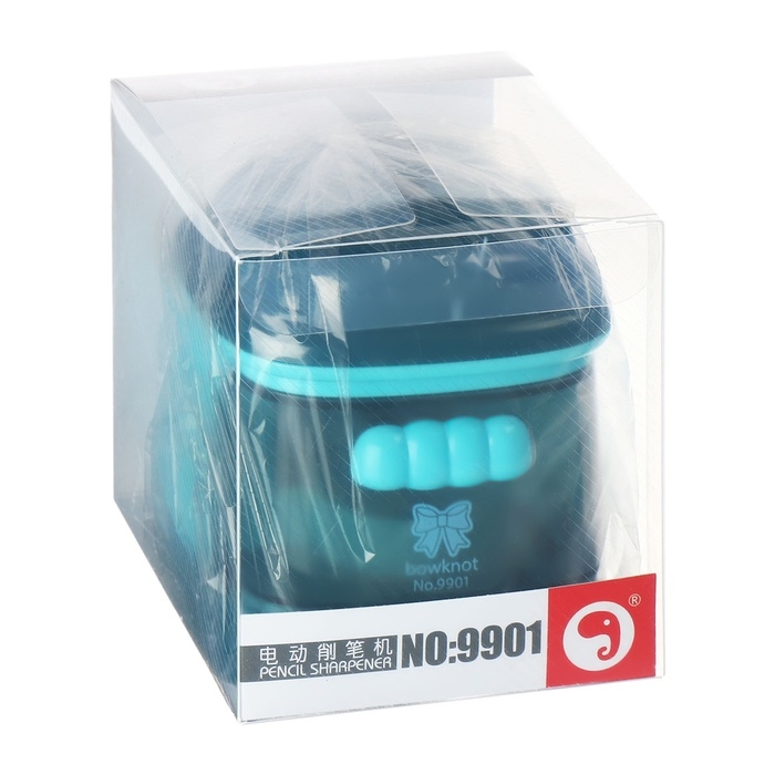 Точилка электрическая (батарейки в комплект не входят).работает от 2-х АА батареек Бирюзовый Точилка электрическая (батарейки в комплект не входят).работает от 2-х АА батареек Бирюзовый