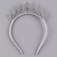 Карнавальный набор &laquo;Стильная принцесса&raquo;: ободок, платье голубое, рост 110 см