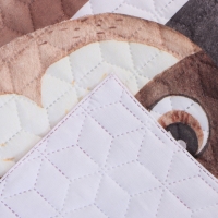 Покрывало "Этель" 1,5 сп Fall in love 145*210&plusmn;5 см, микрофибра