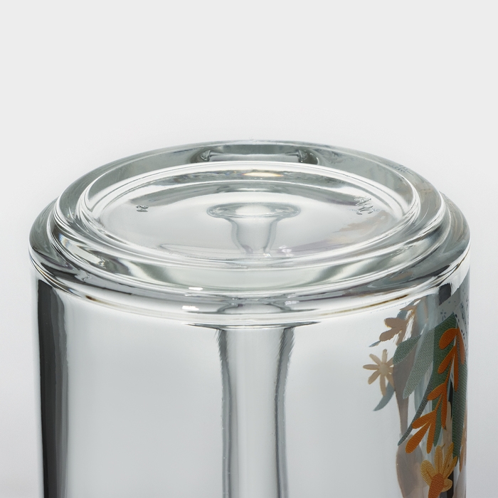 Кружка стеклянная &laquo;Фитнес. Мама&raquo;, 320 мл