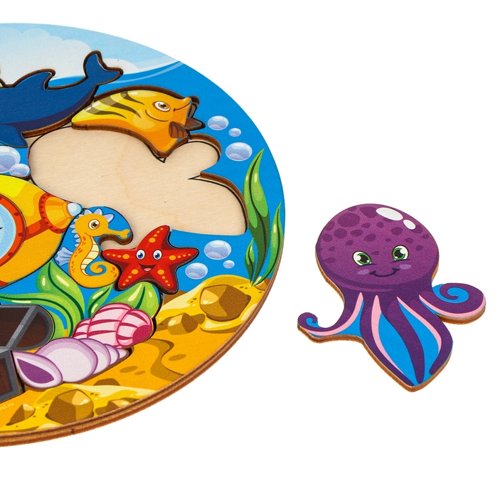 Головоломка логическая &laquo;Подводная лодка&raquo;, d=20 см