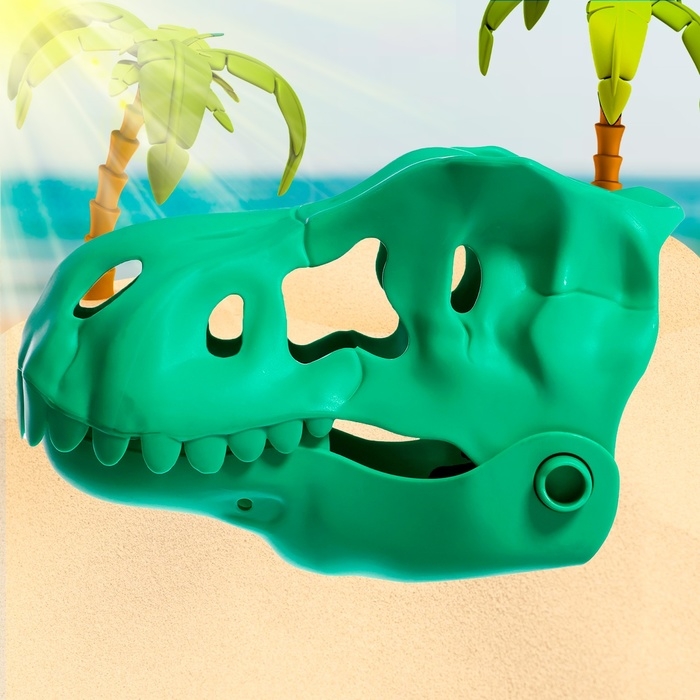 Песочный набор «Динозавр», 2 предмета, цвета МИКС Песочный набор «Динозавр», 2 предмета, цвета МИКС