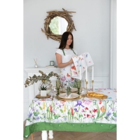 Полотенце "Этель" Бабочки 40х73 см, 100% хлопок, саржа 190 гр/м2