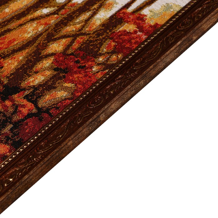 Гобеленовая картина "Лес багряный" 35х110 (38х113) см