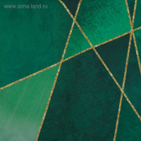 Дорожка на стол &laquo;Этель&raquo; Изумруд 40х146 см