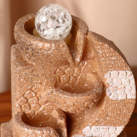 Фонтан "Николь" лунный серп, 13х20 см (с подсветкой) Фонтан "Николь" лунный серп, 13х20 см (с подсветкой)