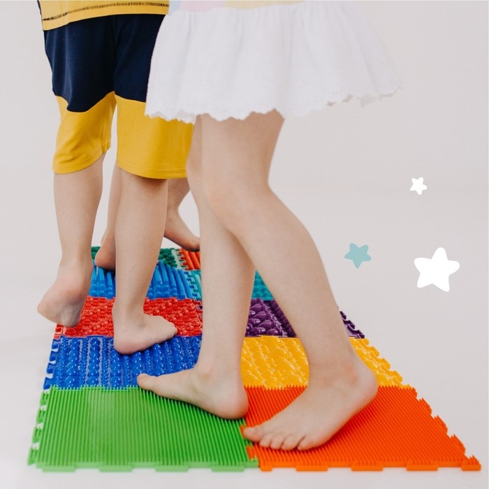 Модульный массажный коврик ОРТОДОН, набор №2 &laquo;Малыш&raquo;