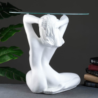 Подставка - стол светящийся "Девушка сидя" 50х39х52см Подставка - стол светящийся "Девушка сидя" 50х39х52см