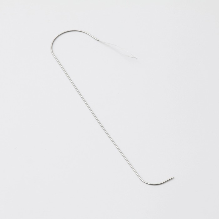 Игла для бисероплетения металл 13х3 см