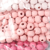 Набор бусины для творчества дерево "Пыльная роза" d-0,8 см, 4 цвета х 15 гр Набор бусины для творчества дерево "Пыльная роза" d-0,8 см, 4 цвета х 15 гр