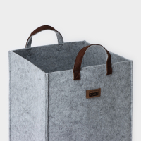 Корзина для хранения Eva Elegance, 30×30×50 см, цвет серый Корзина для хранения Eva Elegance, 30×30×50 см, цвет серый