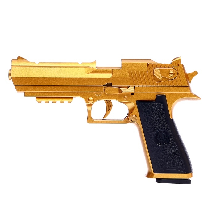 Пистолет детский &laquo;Дигл&raquo;, стреляет мягкими пулями, вылетают гильзы, автоматическая перезарядка