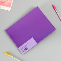 Фотоальбом 25 листов (уголки+кольца) "Бабочка" тиснение 19х27х3 см