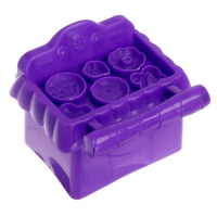 Набор игровой «Новогодние угощения», 6 баночек с пластилином Набор игровой «Новогодние угощения», 6 баночек с пластилином