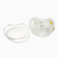 Соска - пустышка ортодонтическая «Цветы», +6 мес., цвет желтый Соска - пустышка ортодонтическая «Цветы», +6 мес., цвет желтый