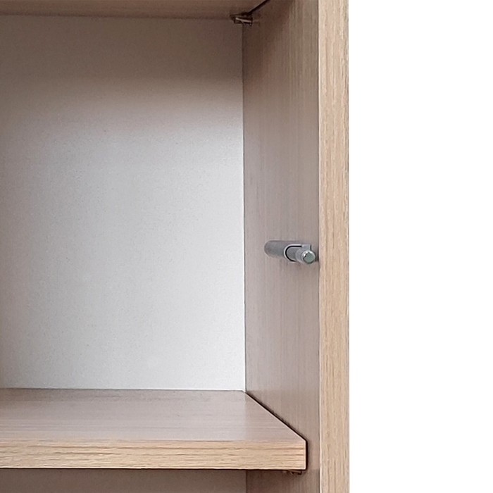 Шкаф навесной Рэя 8, 300х320х1150, Туя светлая/Кашемир