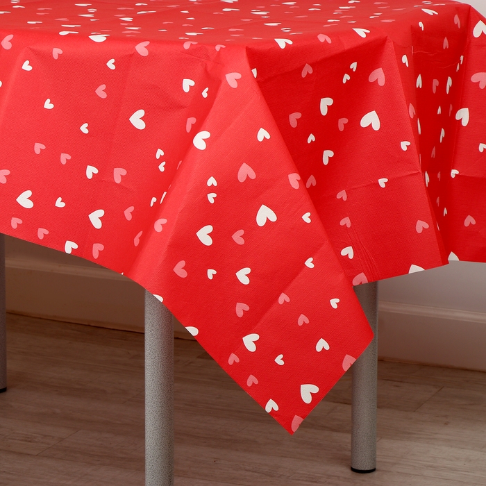 Скатерть &laquo;Сердечки&raquo;, 120х180 см