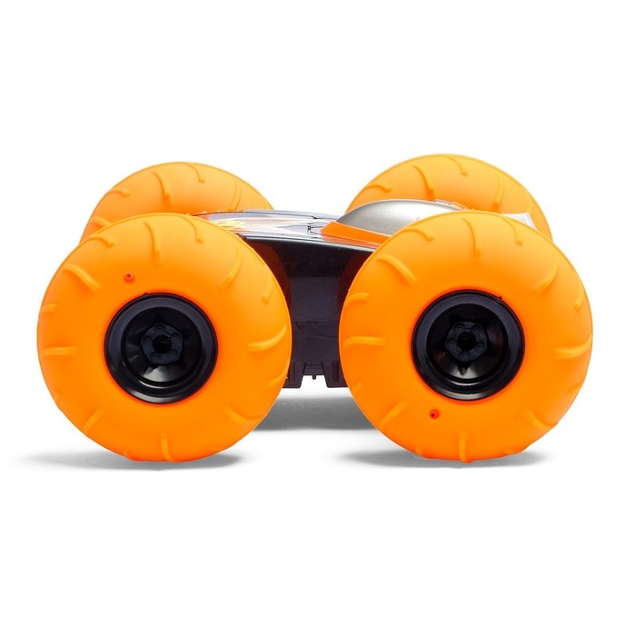 Машина радиоуправляемая «Перевёртыш», с аккумулятором, пневматические колеса, оранжевый Машина радиоуправляемая «Перевёртыш», с аккумулятором, пневматические колеса, оранжевый