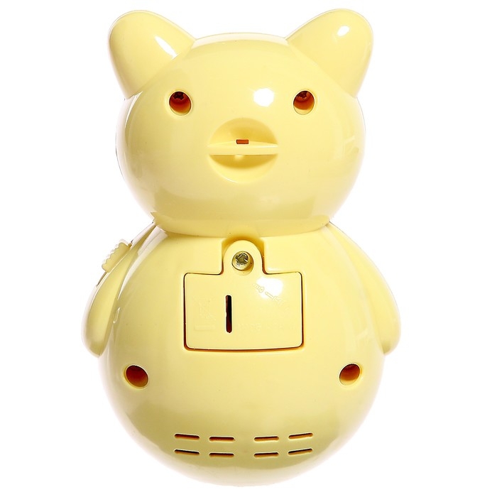 Музыкальная неваляшка &laquo;Весёлый малыш&raquo;, цвет жёлый