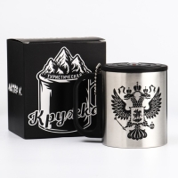 Термокружка, 180 мл, Туризм "Мастер К. Герб", сохраняет тепло 2 ч, компас Термокружка, 180 мл, Туризм "Мастер К. Герб", сохраняет тепло 2 ч, компас