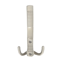 Крючок мебельный ТУНДРА TKT001, трехрожковый, матовый никель Крючок мебельный ТУНДРА TKT001, трехрожковый, матовый никель