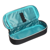 Пенал-футляр 80х210х50 мм, мягкий, ткань, deVENTE Cosmic, для мальчиков, черный Пенал-футляр 80х210х50 мм, мягкий, ткань, deVENTE Cosmic, для мальчиков, черный