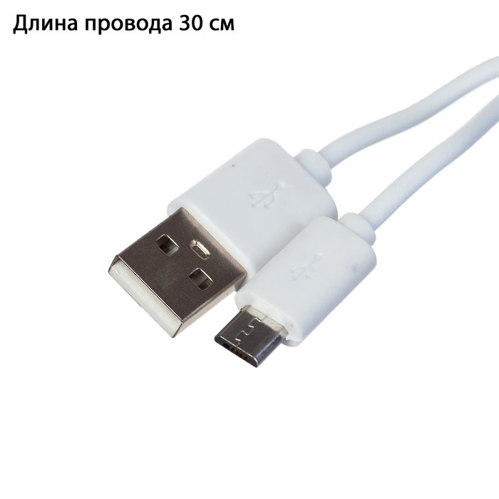 Бра c датчиком движения Бра c датчиком движения "Лоджио" LED 1Вт 6000К USB АКБ белый 6,4х8,2 см