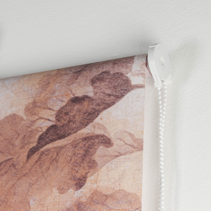 Штора рулонная &laquo;Тюльпаны белые&raquo;, 60&times;200 см (с учётом креплений 3,5 см)