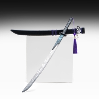 Сувенирное оружие подвесное мини "Катана Севена", брелок, 39 см, чёрная Сувенирное оружие подвесное мини "Катана Севена", брелок, 39 см, чёрная