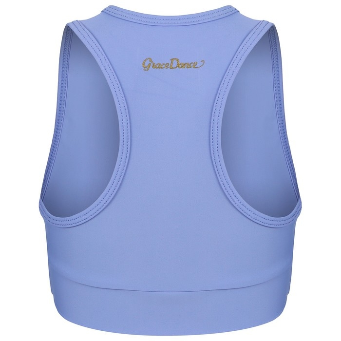 Топ-борцовка для гимнастики и танцев Grace Dance, р. 40, цвет сирень