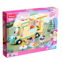 Конструктор Розовая мечта &laquo;Дом на колесах&raquo;, 314 деталей