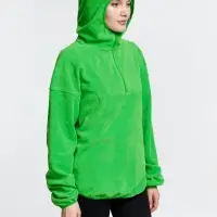 Анорак флисовый унисекс Fliska, зеленое яблоко, размер M/L