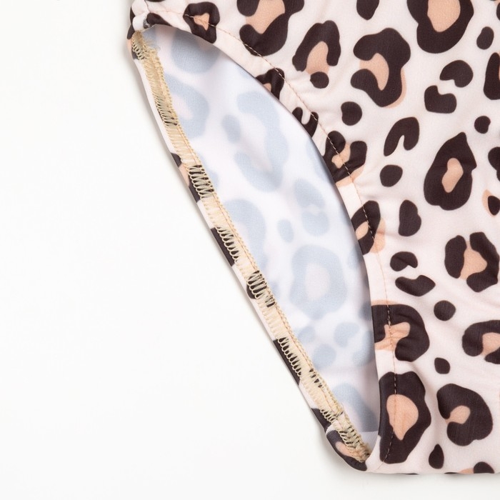 Купальник детский KAFTAN &laquo;Леопард&raquo;, рост 122-128 (34)