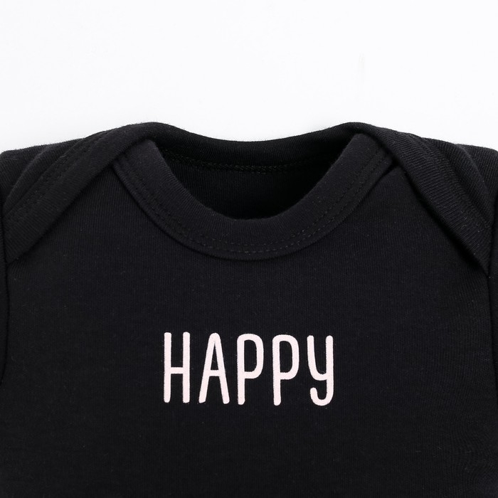 Боди Крошка, Я BASIC LINE, рост 86-92 см, черный