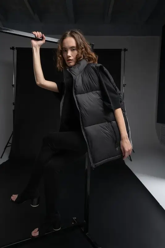 Жилет двусторонний V2, черный, размер 3XL/4XL