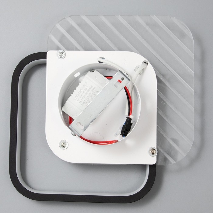 Бра Бра "Двойной квадрат" LED 22Вт 3000/4000К белый 30х23х5 см