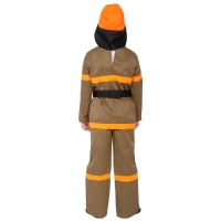 Карнавальный костюм &laquo;Пожарный&raquo;: куртка, брюки, ремень, шлем, р. 30&ndash;32, рост 116&ndash;122 см