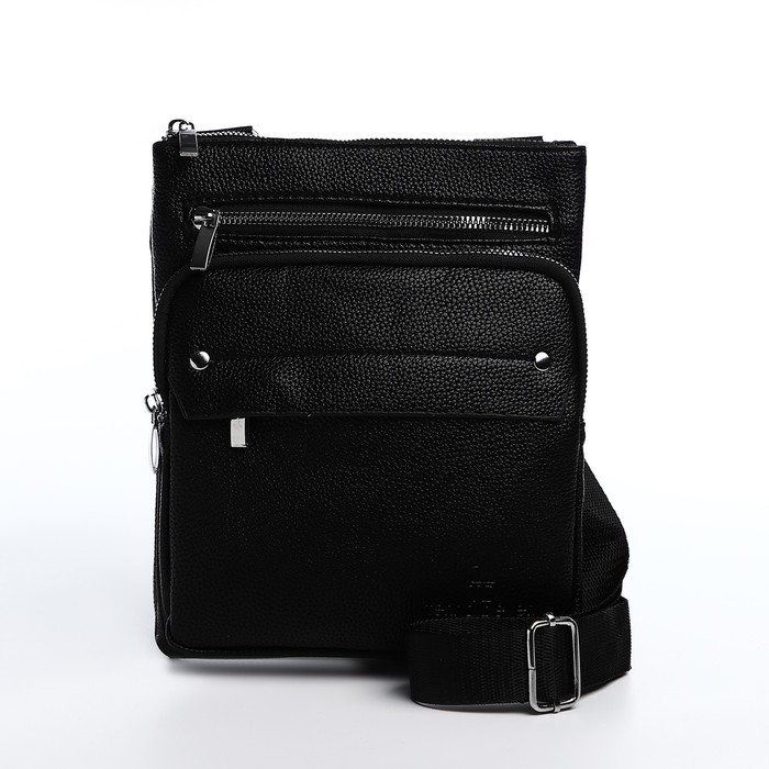 Сумка мужская Terra Dever, цвет чёрный