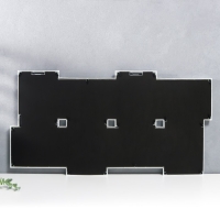 Мультирамка PLATINUM коллаж на 8 фото 10х15 см, белый с серебром Мультирамка PLATINUM коллаж на 8 фото 10х15 см, белый с серебром