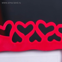 Фоторамка пластик 10х15 см "Сердца" малиновая 20,8х16 см Фоторамка пластик 10х15 см "Сердца" малиновая 20,8х16 см