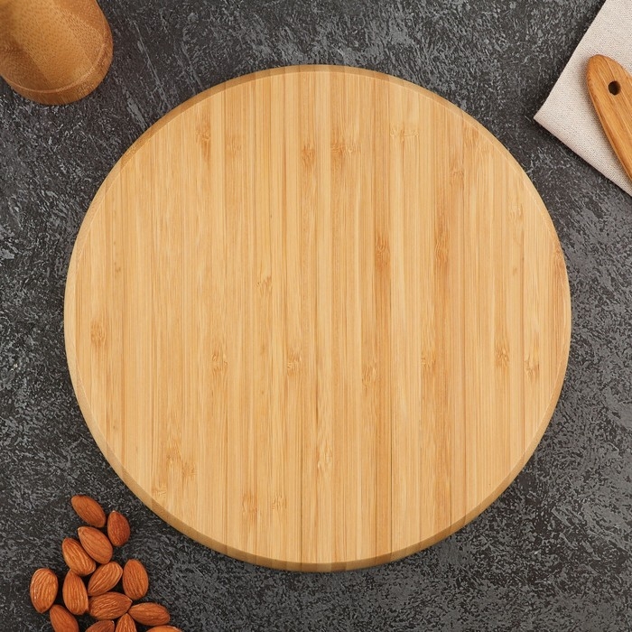 Менажница деревянная &laquo;Цветы&raquo;, 25 см