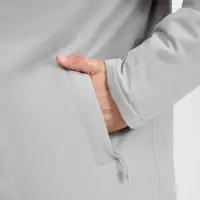 Куртка-парка унисекс Sfera, светло-серая, размер S