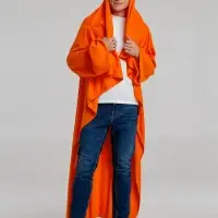 Плед с рукавами Lazybones, зеленый Плед с рукавами Lazybones, зеленый