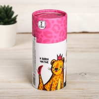 Салфетки бумажные в тубусе &laquo;Принцессы не пачкаются&raquo;, 50 шт, двухслойные