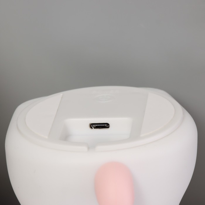 Ночник-мякиш Ночник-мякиш "Единорог" LED USB АКБ белый 9,5х13х14,5 см